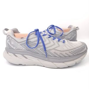 Hoka one one Outdoor Voices Clifton Women Size 9.5 Silver Gray 1108410 SLVR